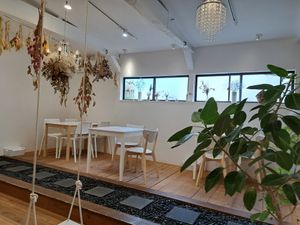 Cozy place at Pannari - ぱんなり！ in Kyoto