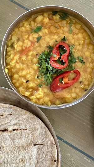 Vegan Dahl  at Mowgli  in Brighton