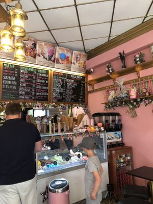 inside  at Cafe Järntorget  in Stockholm