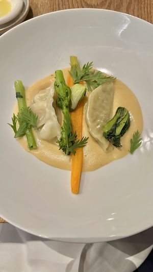 Vegetable gyozas  at Nuances - Restaurant in Nice