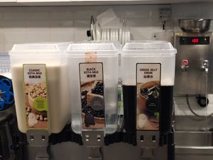 Soya milk at Mr Bean - Tan Tock Seng Hospital in Central Singapore
