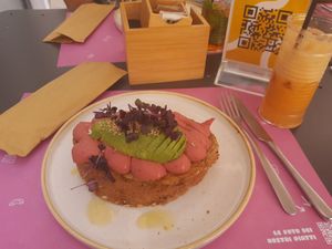 Very Vegan Toast at Brunch Republic  in Padua