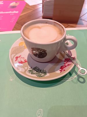 Oat cappuccino at Brunch Republic  in Padua