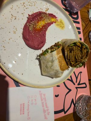 Vegan burrito at Brunch Republic  in Padua