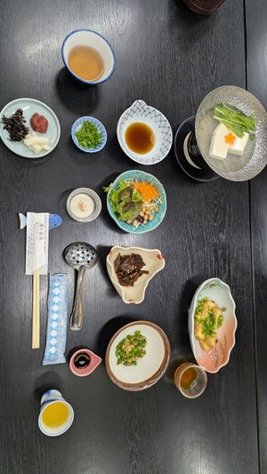 Vegan Breakfast at Yunominesou in Tanabe