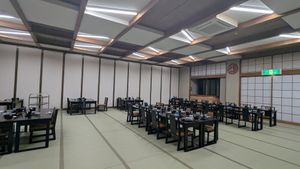 Dining room vibes at Yunominesou in Tanabe