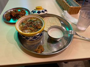 Vegetable biryani.  at Oh Bhaiya! in Tokyo