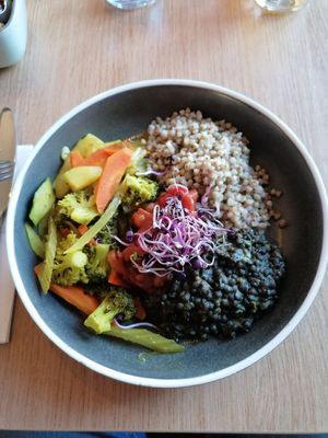 Vegetable Curry at Be Bio Hotel in Tonning