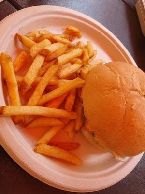 Beyond burger and fries   at Universal Studios - Kohola Reef Restaurant & Social Club in Orlando