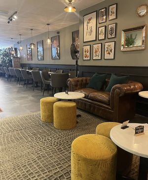 Inside seating   at Hart Country Stores in Haywards Heath