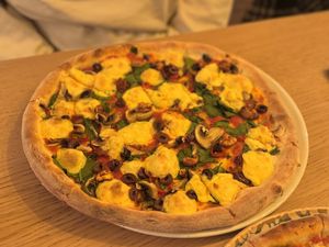 Mia’s favoritt   at Skrenten Pizza in Oslo