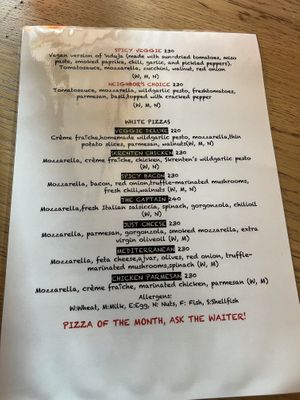   at Skrenten Pizza in Oslo