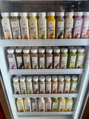 Almond milk shakes  at YoungMindTai - Youngไม้ตาย in Bangkok