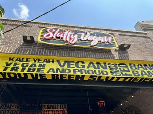 Store front  at Slutty Vegan in Dallas