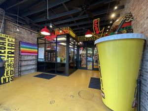 Inside  at Slutty Vegan in Dallas