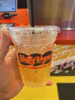 Agave soda   at Slutty Vegan in Dallas