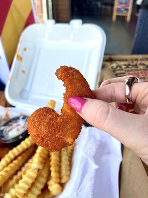 Side heaux vegan shrimp  at Slutty Vegan in Dallas