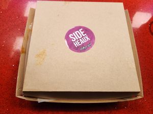 Side Heaux (vegan buffalo fried shrimp and fries) at Slutty Vegan in Dallas