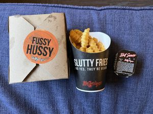   at Slutty Vegan in Dallas