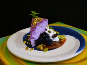 Blueberry "Chi" cake! at Tasteful in East Greenwich