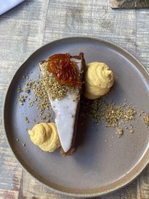 Carrot cake  at TATI in Budapest