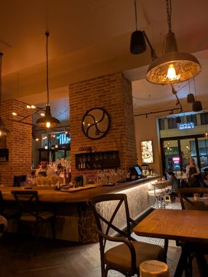 Inside of TATI at TATI in Budapest