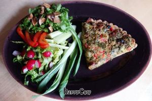 Vegan quiche @ Mahemarket Cafe at Mahemarket and Cafe in Tallinn