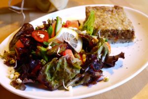 Vegan at Mahemarket and Cafe in Tallinn