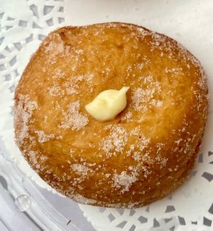 bombolone: Italian custard donuts at Take A Bite And Smile in London