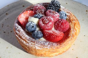 tart croissant  at Take A Bite And Smile in London