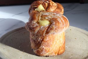 Lemon crruffin at Take A Bite And Smile in London