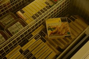 Frozen items at Mahemarket - Parim Pood in Tallinn
