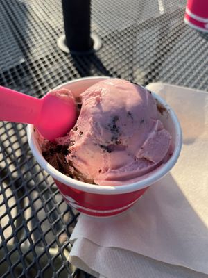 Yum!  at Jubie's Creamery in Fairborn