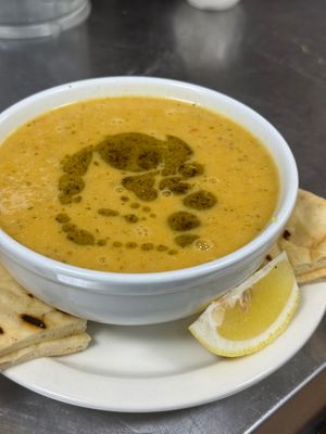 Lentil soup at Turkish Delight  in Anchorage