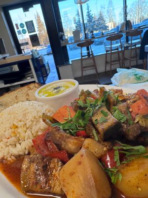 Türlü- pls ask to hold the cacik at Turkish Delight  in Anchorage