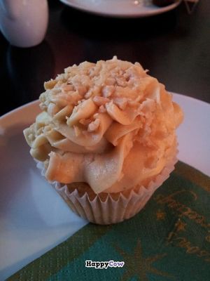 Peanut Butter Cupcake - Made for NYCC by Heavenly Vegan Cupcakes at New York Coffee Club in Brighton