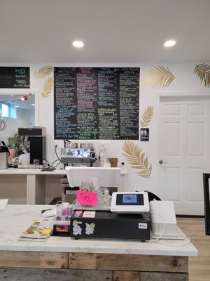 Menu at Raw Replenish in Souderton