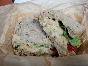 Chickpea Sandwich at Raw Replenish in Souderton