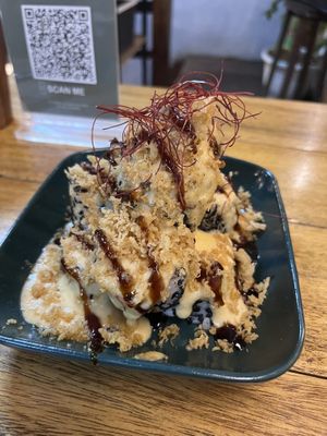 Vegan Volcano roll 320  at Drunken Sushi in Siargao