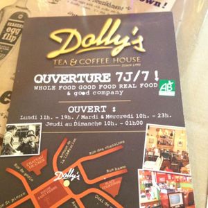 flyer  at Le Dolly's in Caen