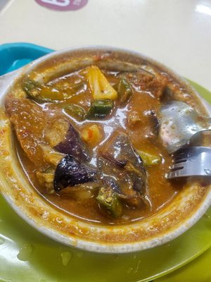 Assam Hooish ~18/12/23 at Gan Taste 颜味素食 in Central Singapore