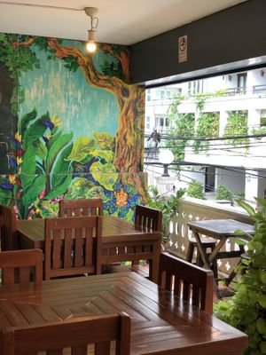 Interior   at Anchan Vegetarian Restaurant in Chiang Mai