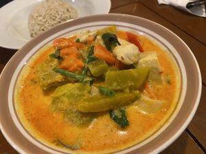   at Anchan Vegetarian Restaurant in Chiang Mai