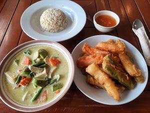  at Anchan Vegetarian Restaurant in Chiang Mai