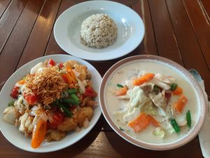  at Anchan Vegetarian Restaurant in Chiang Mai