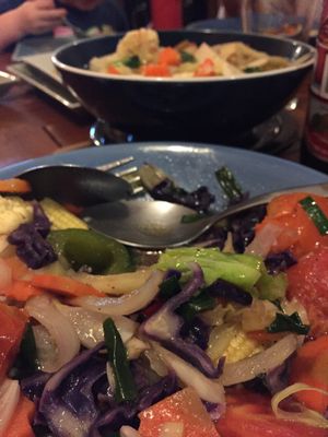   at Anchan Vegetarian Restaurant in Chiang Mai