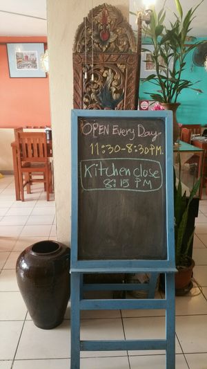 opening hours at Anchan Vegetarian Restaurant in Chiang Mai
