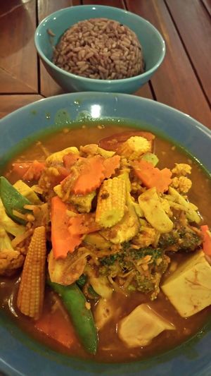Hang-Le Northern Thai Curry  at Anchan Vegetarian Restaurant in Chiang Mai