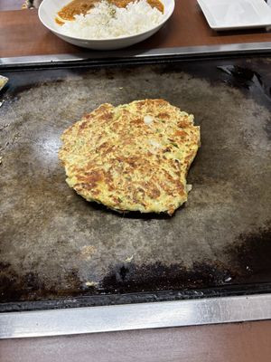 Okonomiyaki  at Dainoji in Kyoto