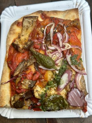  Vegan foccacia at Phantasialand - Foccacia Mexico in Bruehl